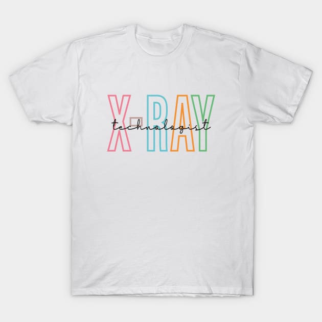 X ray Technologist T-Shirt by Almytee